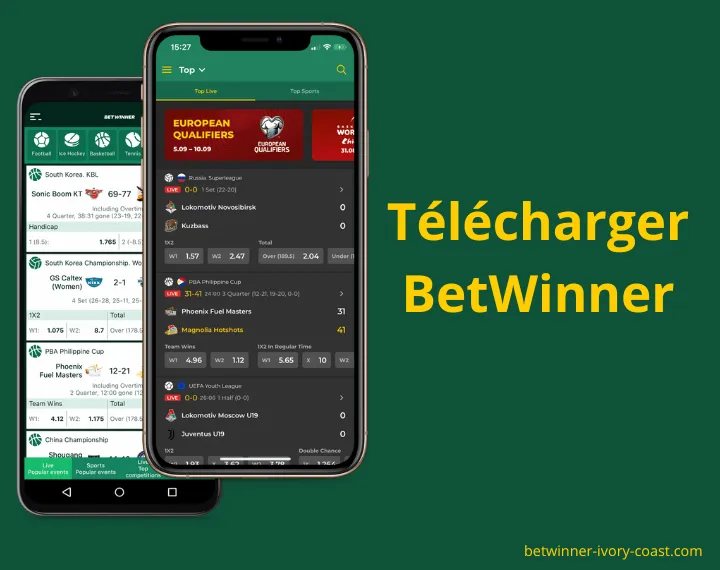 télécharger l'application BetWinner